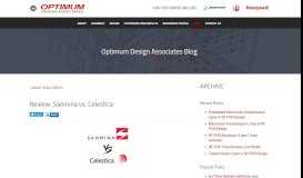 
							         Review: Sanmina vs. Celestica - Optimum Design Associates Blog								  
							    