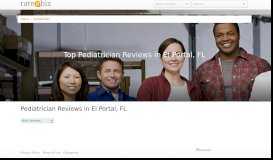 
							         Reviews for Pediatricians in El Portal, Florida | RateABiz								  
							    