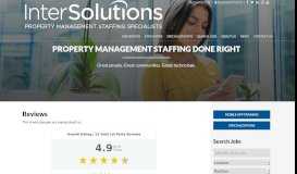 
							         Reviews - InterSolutions								  
							    