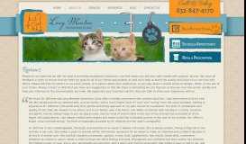 
							         Reviews - Long Meadow Veterinary Clinic								  
							    