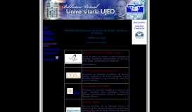 
							         Revistas Electrónicas - Biblioteca Virtual UJED								  
							    