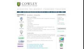 
							         Revitalised - Cowley International College								  
							    