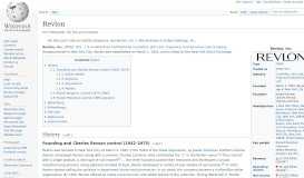 
							         Revlon - Wikipedia								  
							    