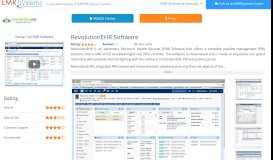 
							         Revolution EMR Software Free Demo Latest Reviews and Pricing ...								  
							    