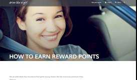 
							         Reward Points | Drive like a girl								  
							    