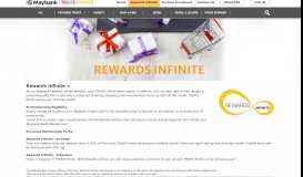 
							         Rewards Infinite - Maybank TREATS Points Rewards Portal								  
							    
