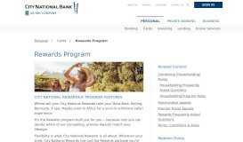
							         Rewards Program - City National Bank								  
							    