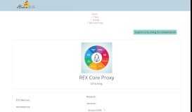 
							         REX Core Proxy - Aloha EOS Proxy Portal								  
							    