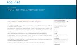 
							         RFE/RL – Radio Free Europe/Radio Liberty: „Slain Journalist's ...								  
							    