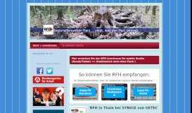 
							         RFH Regionalfernsehen Harz								  
							    