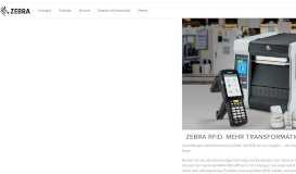 
							         RFID-Lösungen | Lesegeräte, Drucker, Antennen | Zebra								  
							    