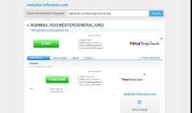 
							         rghmail.rochestergeneral.org at Website Informer. Outlook ...								  
							    