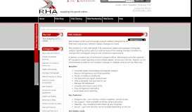 
							         RHA Analysis - The Road Haulage Association								  
							    