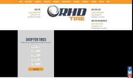 
							         RHD Tire :: Tires in Grand Rapids MI & Ferndale MI								  
							    