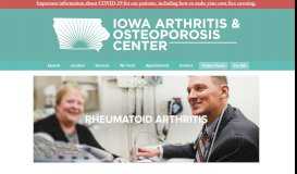 
							         Rheumatoid Arthritis - Iowa Arthritis & Osteoporosis Center								  
							    