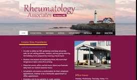 
							         Rheumatology Associates Home								  
							    