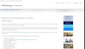 
							         Rheumatology Care Center Patient Portal Link								  
							    