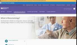 
							         Rheumatology | Northwestern Medicine								  
							    