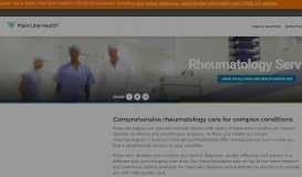 
							         Rheumatology Services | Main Line Health | Philadelphia, Pennsylvania								  
							    