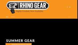 
							         Rhino Gear Wear								  
							    