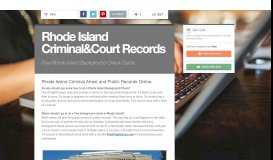
							         Rhode Island Criminal&Court Records | Smore Newsletters for Business								  
							    