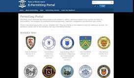 
							         Rhode Island Permitting Portal - RI.gov								  
							    