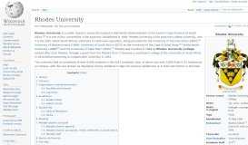 
							         Rhodes University - Wikipedia								  
							    