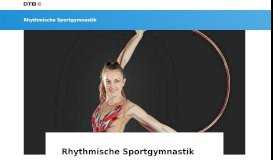 
							         Rhythmische Sportgymnastik - DTB								  
							    