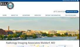 
							         RIA Pembrooke in Waldorf MD | RI Associates Radiology Office								  
							    