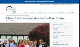 
							         Ribbon cut on Women's Healthcare of Morristown | Morristown-Hamblen								  
							    