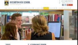 
							         Riccarton High School » e-learning								  
							    