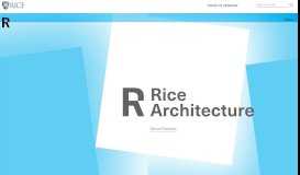 
							         Rice | Architecture								  
							    