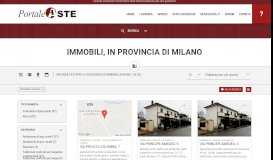 
							         Ricerca Immobili, in provincia di Milano - Portale Aste								  
							    