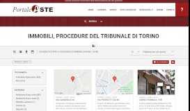 
							         Ricerca Immobili, Procedure del Tribunale di Torino - Astalegale.Net								  
							    