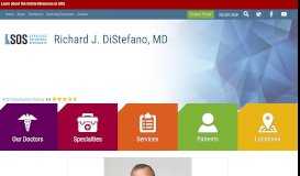 
							         Richard DiStefano | Orthopedic Doctors | Syracuse Orthopedic ...								  
							    