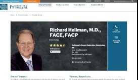 
							         Richard Hellman, FACE, FACP, M.D. - North Kansas City Hospital								  
							    