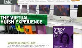 
							         Richard Huish College: Sixth form courses, adult learning and courses ...								  
							    