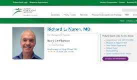 
							         Richard Noren, MD | Pain Management Physician | IBJI								  
							    