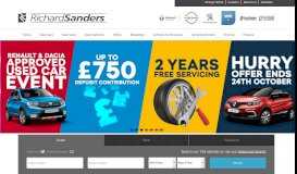 
							         Richard Sanders: New & Used Dealer | Kettering & Northampton								  
							    