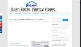 
							         RichgoPTR Review-Make Money Online Easy? - Earn Extra ...								  
							    