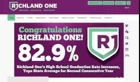 
							         Richland County School District One / Homepage								  
							    