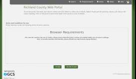 
							         Richland County Web Portal								  
							    