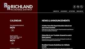 
							         Richland R1 School District								  
							    
