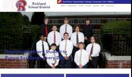 
							         Richland School District								  
							    