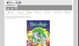 
							         Rick and Morty Poster Portal - Poster Großformat jetzt im Shop ...								  
							    