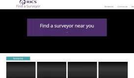 
							         RICS Find a Surveyor								  
							    