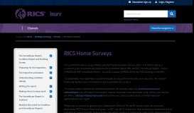 
							         RICS Home Surveys | isurv								  
							    