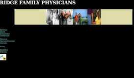 
							         ridge family physicians								  
							    