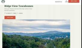 
							         Ridge View Townhomes – The Winkler Organization								  
							    