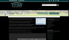 
							         Ridgefield, CT Accounting Firm | Client Portal Page | Titan ACS LLC								  
							    